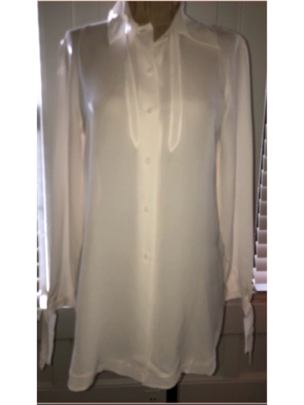 La Perla 100% Silk Pajama Set NWT Italian Luxury Small Ivory 2-piece Embellished